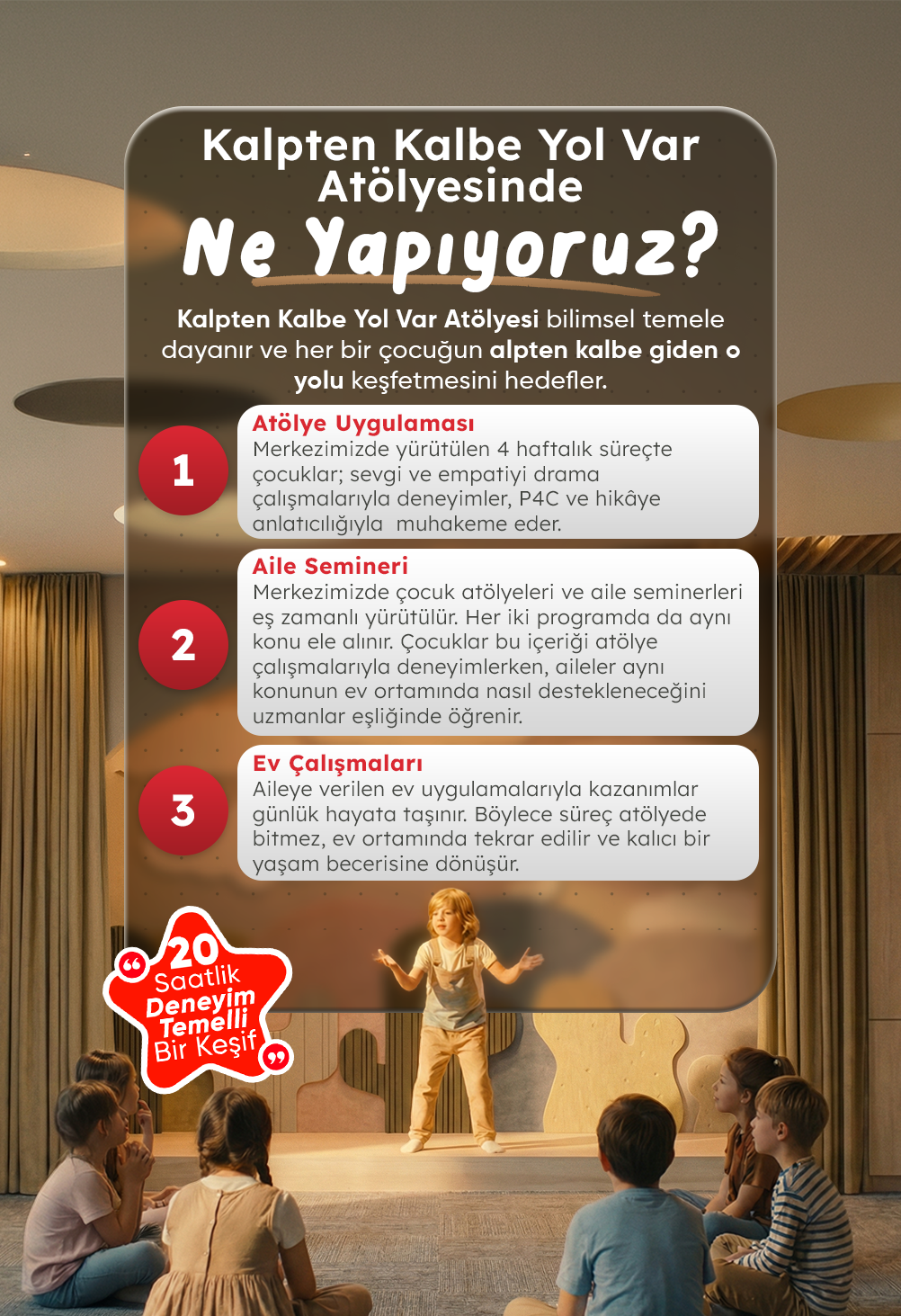 KALPTEN KALBE YOL VAR ATÖLYESİNDE NE YAPIYORUZ?